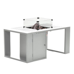 Garden Impressions Sfeerhaard Sines - mat wit