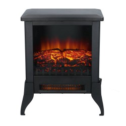 Classic Fire Elektrische Sfeerhaard Verona - 2000 Watt - Kachel - met Thermostaat - Zwart