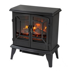 Classic Fire Elektrische Sfeerhaard Narvik - LED - 1800 W - Zwart