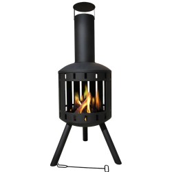 Intergard Tuinhaard houthaard Bobby ø47x127cm